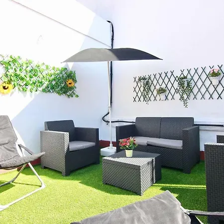 Duplex Terraza Del Falla Кадис